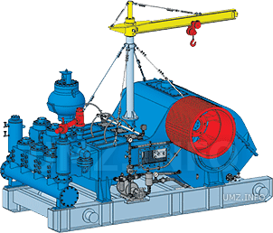Буровой насос НБТ-1000L Буровой насос НБТ-1000L